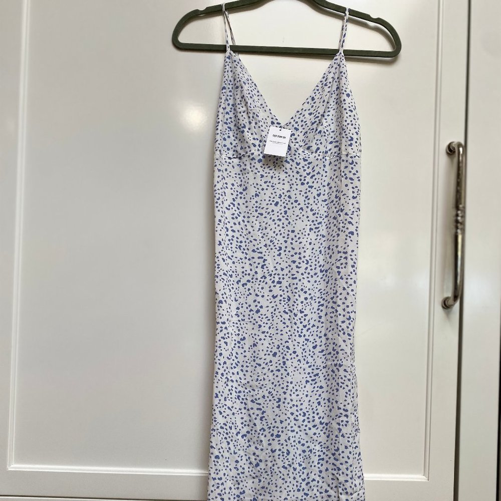 Tank Top Dress with leg slit